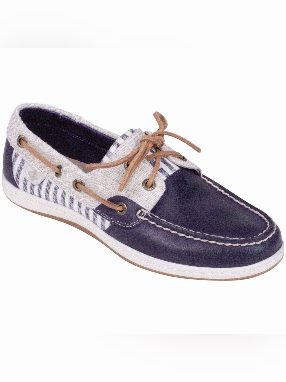 SPERRY Women's Koifish Stripe Boat Shoe size 7